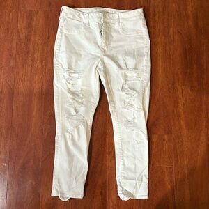 American Eagle Outfitters Hi Rise Crop Jegging